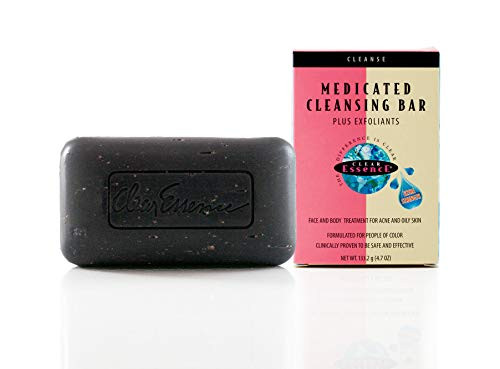 Exfoliating Face Soap for Women by Clear Essence Medicated Cleansing Bar for Oily Acne Prone Skin and Blemishes Platinum Line 47 oz 1 pack Exfoliating Face Soap for Women by Clear Essence Medicated Cleansing Bar for Oily Acne Prone Skin and Blemishes Platinum Line 47 oz 1 pack