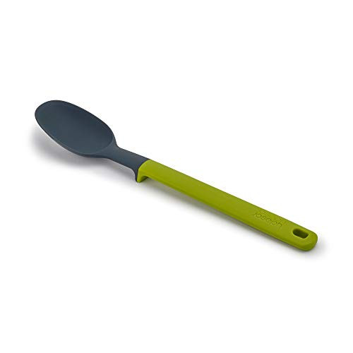 Joseph Joseph Elevate Silicone Solid Spoon with Integrated Tool Rest One Size Gray Green