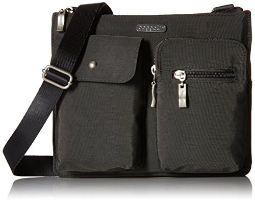 Baggallini Everything Travel Crossbody Bag Charcoal One Size