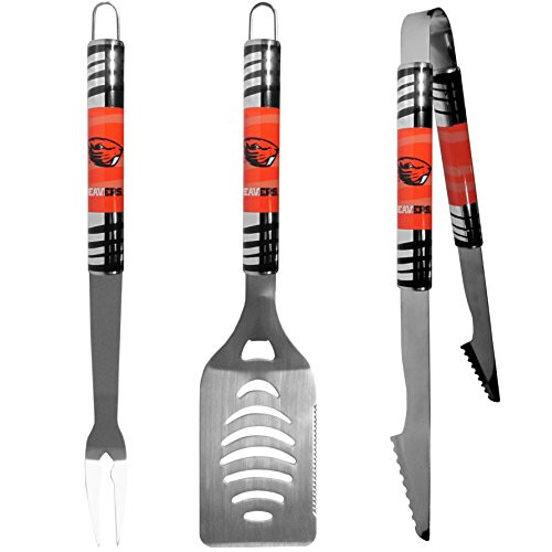 NCAA Siskiyou Sports Fan Shop Oregon State Beavers Tailgater BBQ Set 3 piece Team Color NCAA Siskiyou Sports Fan Shop Oregon State Beavers Tailgater BBQ Set 3 piece Team Color
