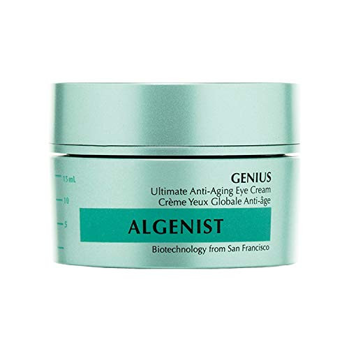 Algenist GENIUS Ultimate Anti Aging Eye Cream Vegan Firming Smoothing Under Eye Cream with Microalgae Oil Collagen Non Comedogenic Hypoallergenic Skincare 15ml 05oz Algenist GENIUS Ultimate Anti Aging Eye Cream Vegan Firming Smoothing Under Eye Cream with Microalgae Oil Collagen Non Comedogenic Hypoallergenic Skincare 15ml 05oz