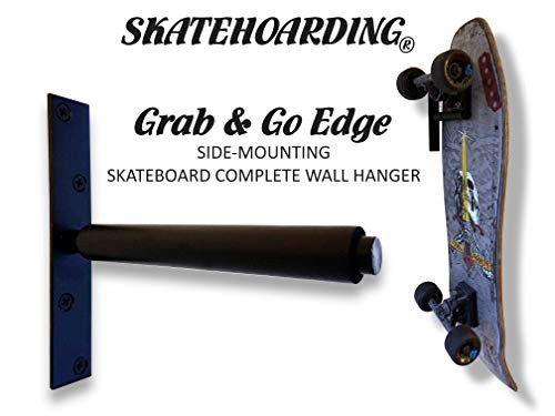 Grab   Go Edge Side Mounting Skateboard Complete Wall Hanger Mount Rack