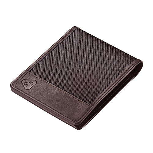 Lewis N Clark Ballistic Rfid Bifold Wallet Chocolate