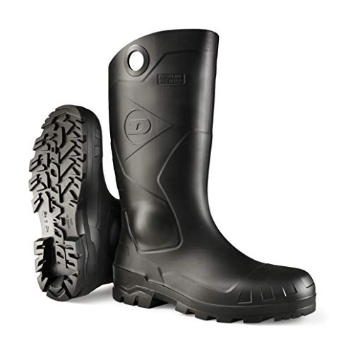 Dunlop 8677504 Chesapeake Boots 100  Waterproof PVC Lightweight and Durable Protective Footwear Size 4