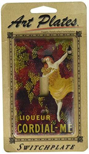 Art Plates - Liqueur Switch Plate - Single Toggle
