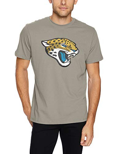 OTS NFL Jacksonville Jaguars Men s Rival Tee Wolf Grey Logo XX Large