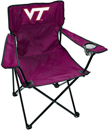 Rawlings NCAA Gameday Elite Lightweight Folding Tailgating Chair with Carrying Case Virginia Tech Hokies