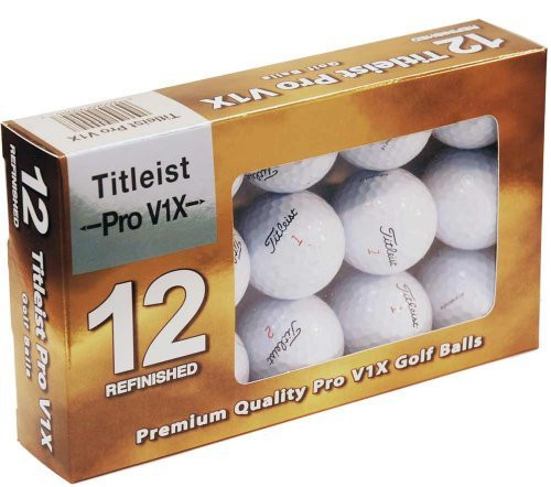 Titleist Pro V1x Mint Refinished Official Golf Balls12 Pack Athletics Exercise Workout Sport Fitness