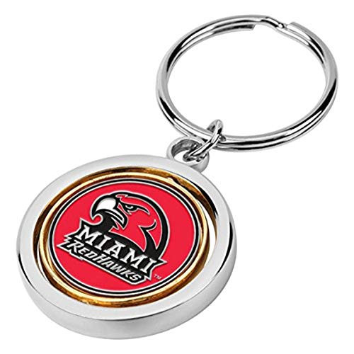 LinksWalker NCAA Miami Univ Redhawks Spinner Key Chain LinksWalker NCAA Miami Univ Redhawks Spinner Key Chain