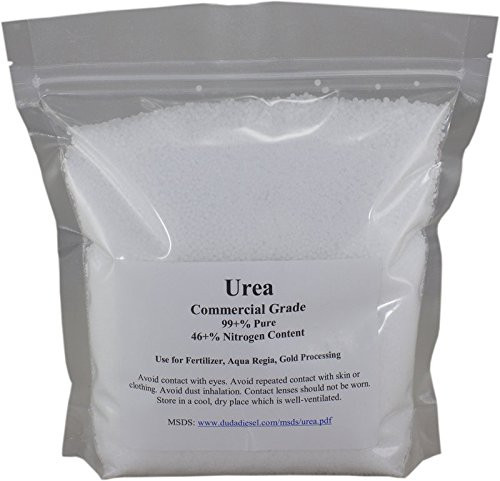 Duda Energy urea1f Urea 99+% Pure Commercial Grade 46-0-0 Granular/Prilled Fertilizer Aqua Regia, 1 lb.