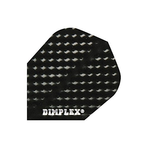 US Darts   3 Sets  9 Flights  Dimplex Standard True Black Dart Flights