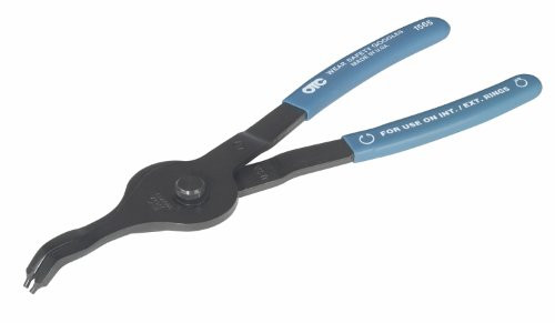 OTC 1565 Convertible Snap Ring Retaining Ring Pliers   090 Dia 45 degree Tip   Internal External