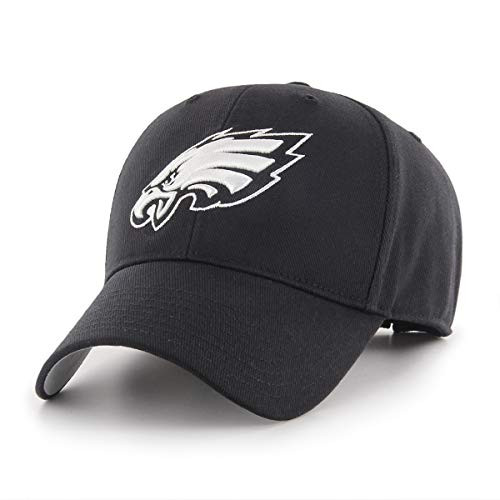 OTS NFL Philadelphia Eagles Men s All Star Adjustable Hat Black And White One Size