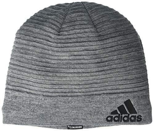 adidas Men s Creator Beanie Onix   Light Onix   Clear Onix Marl Black ONE SIZE