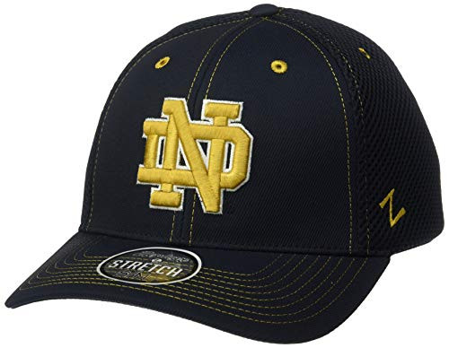 NCAA Zephyr Notre Dame Fighting Irish Mens Pregame 2 Performance Hat Medium Large Primary Team Color
