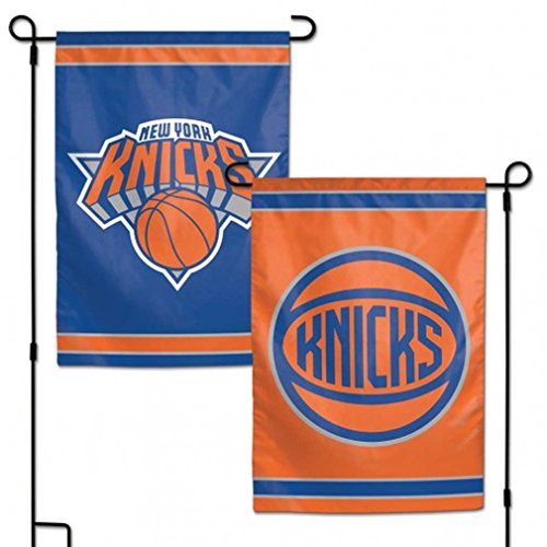 WinCraft NBA New York Knicks Flag12x18 Garden Style 2 Sided Flag Team Colors One Size WinCraft NBA New York Knicks Flag12x18 Garden Style 2 Sided Flag Team Colors One Size