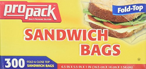 Pro Pack Sandwich Bags 300 Count