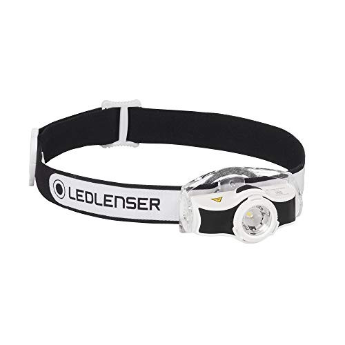 Ledlenser MH5 Lightweight Rechargeable Headlamp with Removable Headstrap and Metal Pocketclip High Power LED 400 Lumens Backpacking Hiking Camping Black