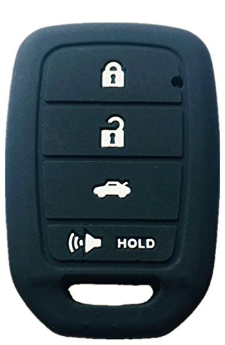 Rpkey Silicone Keyless Entry Remote Control Key Fob Cover Case protector Replacement Fit For 2013 2014 2015 Honda Accord Civic MLBHLIK6 1T 35118 T2A A20