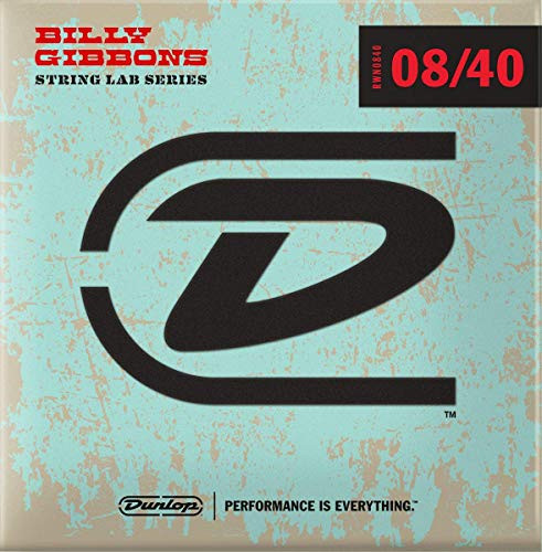 Dunlop RWN0840 Reverend Willy Nickel Plated Steel Electric Guitar Strings Fine 008 040 6 Strings Set