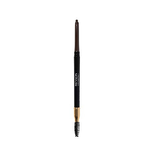 Revlon ColorStay Eyebrow Pencil with Spoolie Brush Waterproof Longwearing Angled Tip Applicator for Perfect Brows Dark Brown 220 Revlon ColorStay Eyebrow Pencil with Spoolie Brush Waterproof Longwearing Angled Tip Applicator for Perfect Brows Dark Brown 220