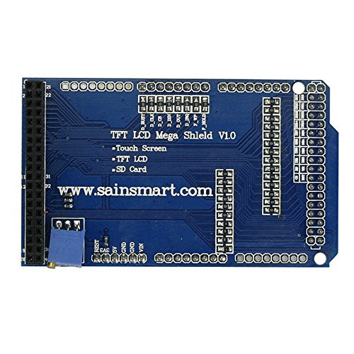 SainSmart Touch TFT LCD Expansion Board Adjustable Shield for Arduino Mega 2560 R3 1280 A082 Plug