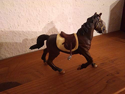 Papo Brown Horse with Saddle