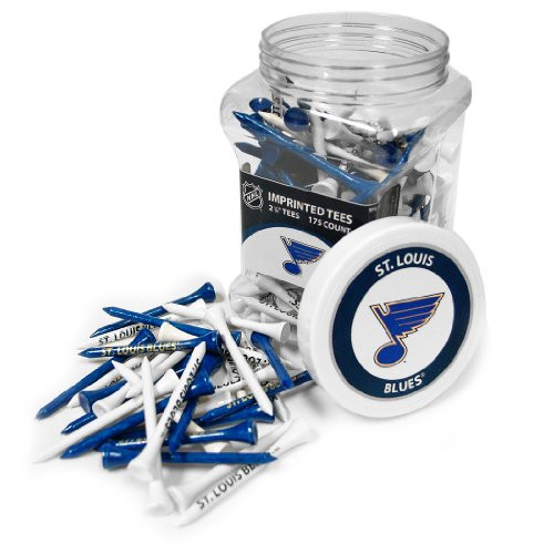 Team Golf NHL St Louis Blues 2 3 4  Golf Tees 175 Pack Regulation Size Multi Team Colors