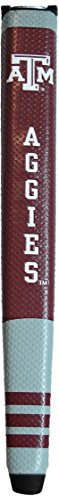 Team Golf NCAA Texas A M Aggies Golf Putter Grip with Removable Gel Top Ball Marker Durable Wide Grip   Easy to Control