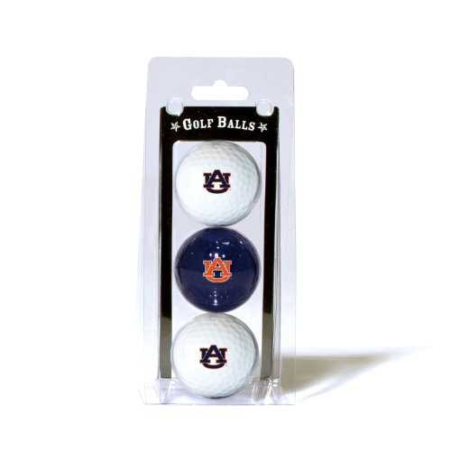Team Golf NCAA Auburn University Tigers Regulation Size Golf Balls 3 Pack Full Color Durable Team Imprint Team Golf NCAA Auburn University Tigers Regulation Size Golf Balls 3 Pack Full Color Durable Team Imprint