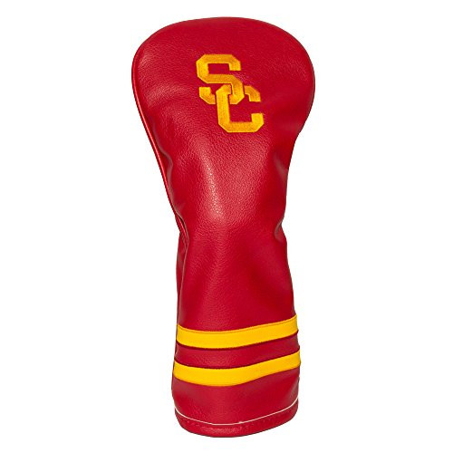 Team Golf NCAA USC Trojans Vintage Fairway Golf Club Headcover Form Fitting Design Retro Design   Superb Embroidery Team Golf NCAA USC Trojans Vintage Fairway Golf Club Headcover Form Fitting Design Retro Design   Superb Embroidery