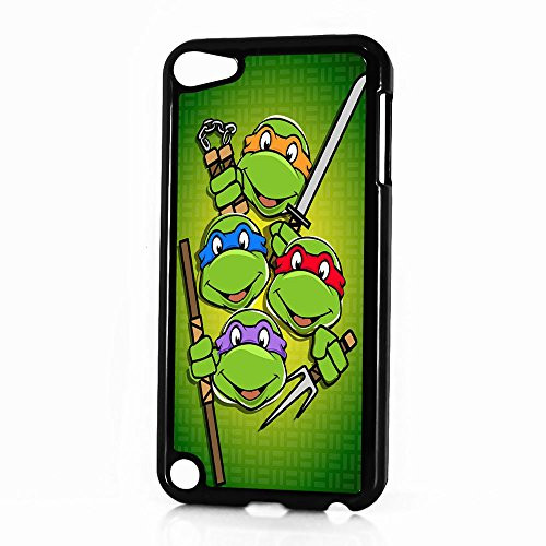 (For iPod Touch 6/iTouch 6) Back Case Cover - A11445 Ninja Turtle
