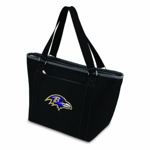 NFL Baltimore Ravens Topanga Insulated Cooler Tote Black NFL Baltimore Ravens Topanga Insulated Cooler Tote Black