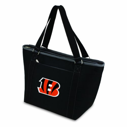 NFL Cincinnati Bengals Topanga Insulated Cooler Tote Black NFL Cincinnati Bengals Topanga Insulated Cooler Tote Black