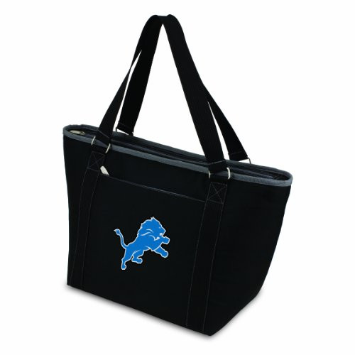 NFL Detroit Lions Topanga Insulated Cooler Tote Black NFL Detroit Lions Topanga Insulated Cooler Tote Black
