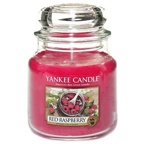 Yankee Candle Red Raspberry Medium Jar