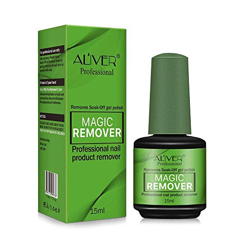 Magic Nail Polish Remover Professional Nail Remover Soak Off Gel Nail Polish Quickly Remove and Easily Clean Nail   15ml