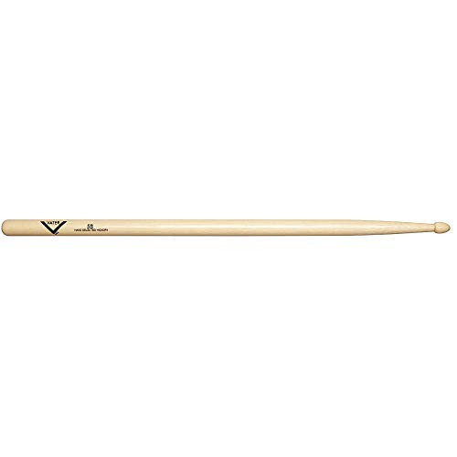 Vater 5B Nylon Tip Hickory Drum Sticks Pair