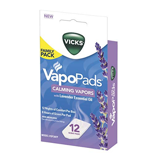 Vicks Calming Lavender VapoPad Family Pack 12 Count