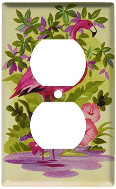 Art Plates - Flamingo Switch Plate - Outlet Cover Art Plates - Flamingo Switch Plate - Outlet Cover