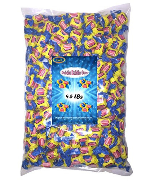 Dubble Bubble Gum 45 Lbs Original Flavor Individually Wrapped