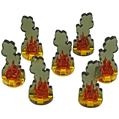 LITKO Small Flaming Wreckage Markers  7
