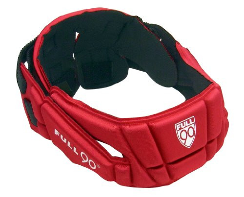 Full 90 Sports Premier Performance Soccer Headgear Red Large