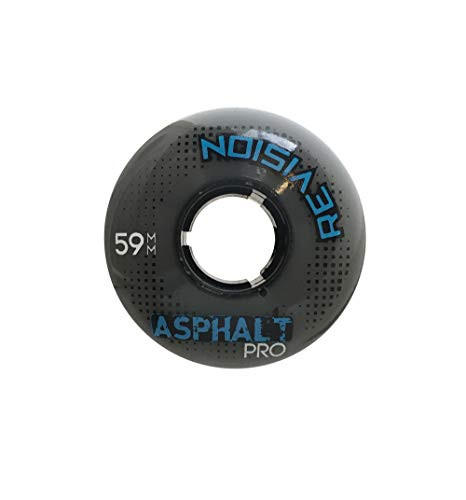 Revision Asphalt Pro Indoor Outdoor Inline Roller Hockey Wheels   72mm   Grey