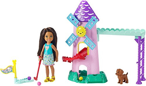 Barbie Club Chelsea Mini Golf Doll and Playset Barbie Club Chelsea Mini Golf Doll and Playset