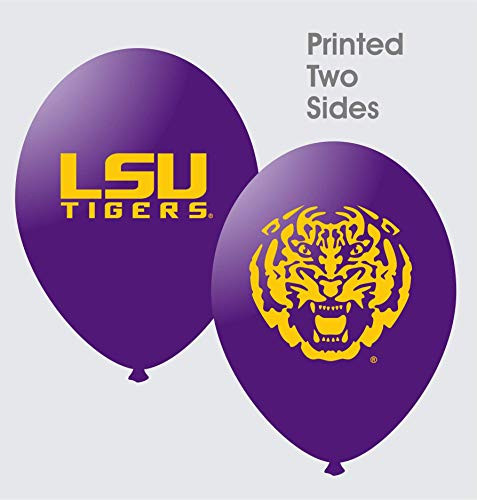 Westrick LSU Tigers 11  Balloons   10 pkg