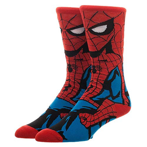 Spider Man Crew Socks Marvel Spider Man Socks   Spider Man Accessories Marvel Socks   Spiderman Gift