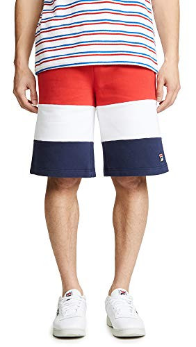 Fila Men s Alanzo Shorts Chinese Red Small