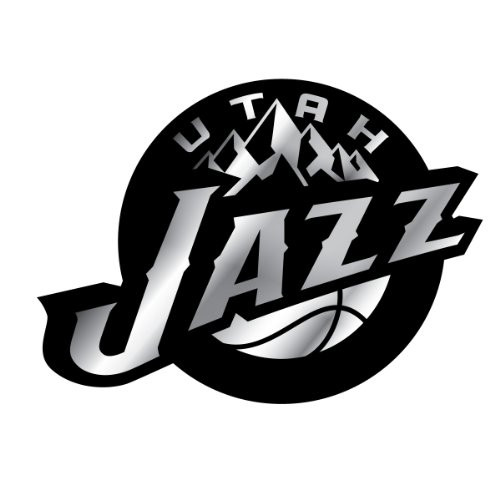 NBA Utah Jazz Chrome Automobile Emblem