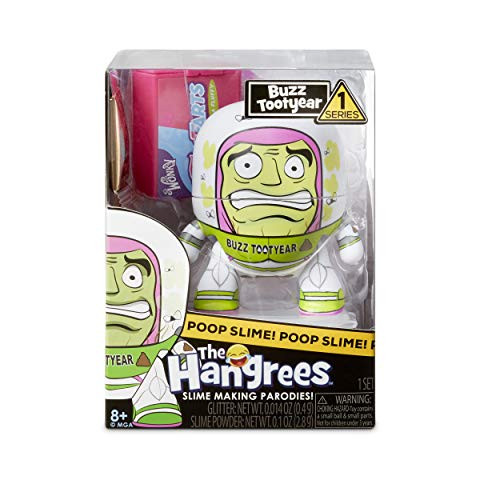 MGA Entertainment The Hangrees Buzz Tootyear Collectible Parody Figure with Slime
